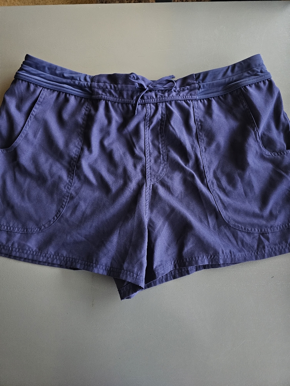 Womens Craft And Borrow Swim Shorts Sz Xl In Navy Blue